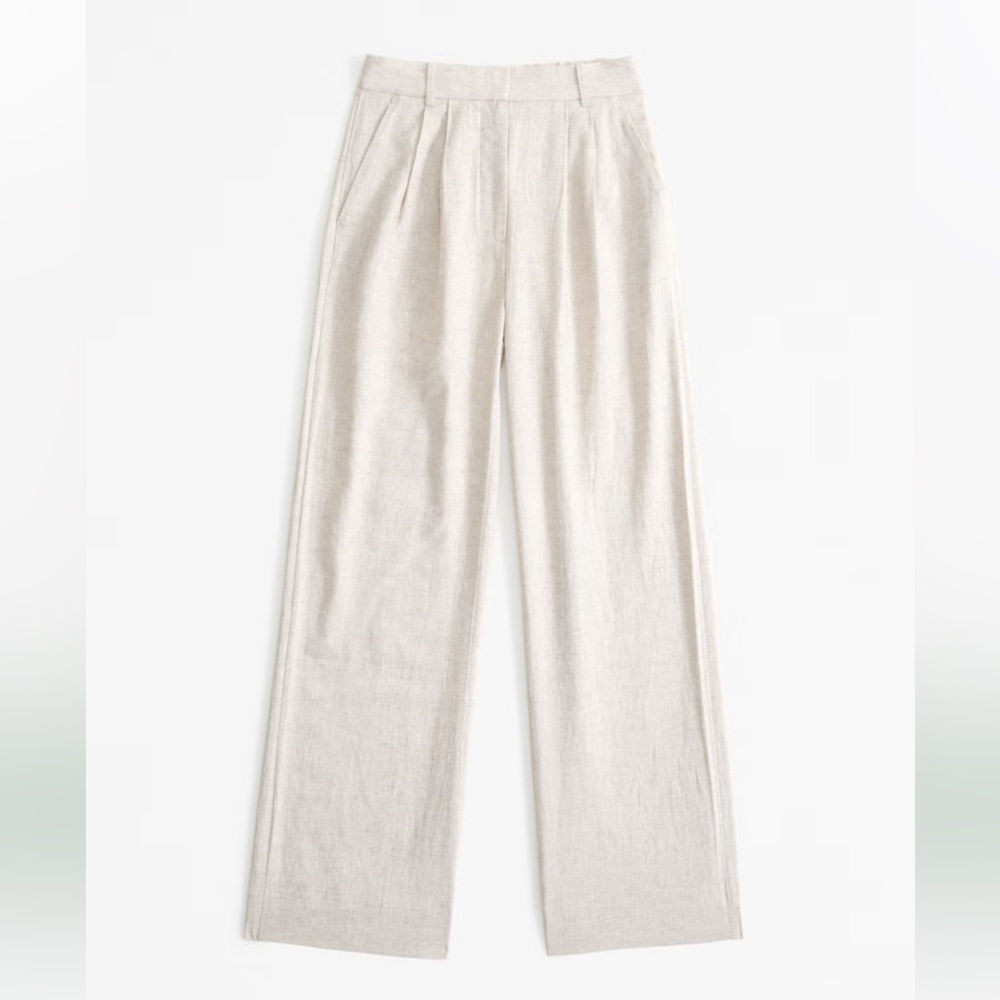 Abercrombie Linen Pant 26 S
